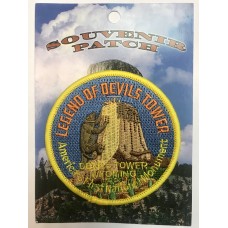Devils Tower Legend Round Patch