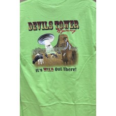 Devils Tower It's Wild Out There T shirt
