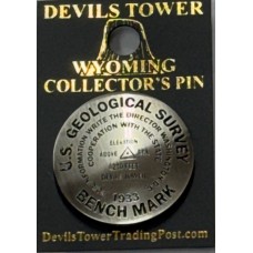 Devils Tower Benchmark hat Tack Devils Tower Benchmark hat Tack