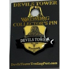 Devils Tower Badge Hat Tack Devils Tower Badge Hat Tack