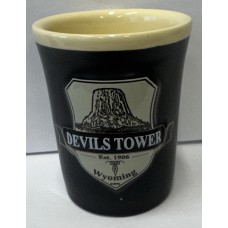 Devils Tower Shield Shot Glass Devils Tower Shield Shot Glass