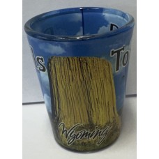 Devils Tower inside out shot glass Devils Tower inside out shot glass