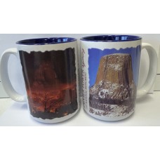 Devils Tower Fire And Ice Mug Devils Tower Fire And Ice Mug