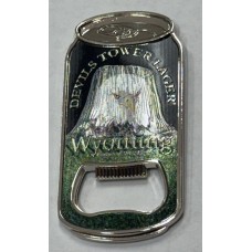 Devils Tower lager Magnet opener