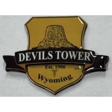 Devils Tower badge Magnet