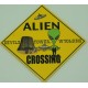 Alien Crossing Magnet